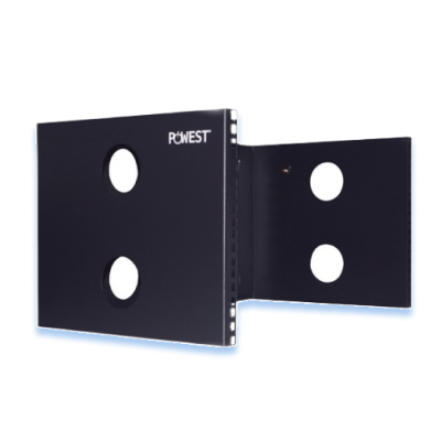 Gabinete Metálico de Pared Tipo Rack Abierto 51X36X6U