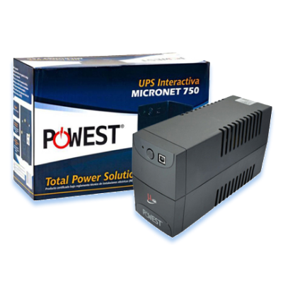 UPS INTERACTIVA 750VA REF. MICRONET750