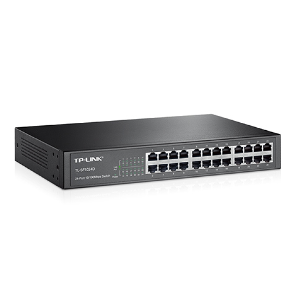 Switch con 24 puertos a 10/100 Mbps